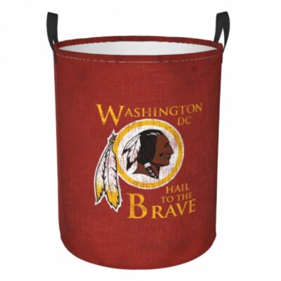 Washington Redskins Football Team Hamper Bag Laundry Basket For Laundry Room Or Bathroom LD241