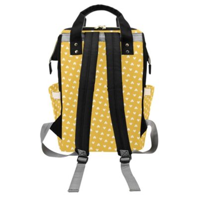 Yellow Mickey Mouse Diaper Bag Backpack Multifunctional Backpack 2 Yellow Mickey Mouse Diaper Bag Backpack Multifunctional Backpack 2