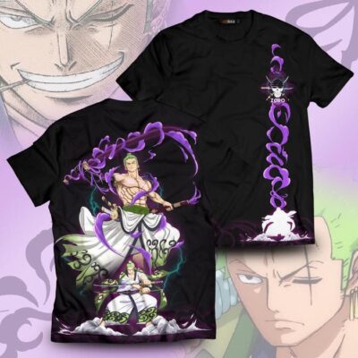 Zoro Spirit Unisex T-Shirt 1 Zoro Spirit Unisex T Shirt 1