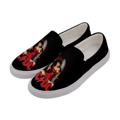 AC DC So Cool Art Sneaker Gift For Fans Custom Shoes Slip On Shoes