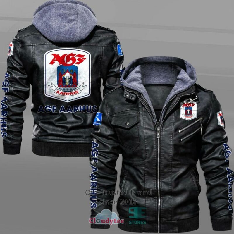 AGF Fodbold Leather Jacket LJ0011