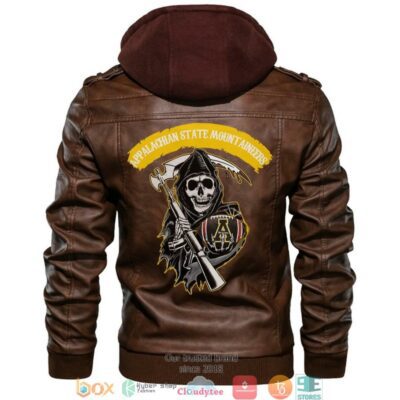 Appalachian State Mountaineers NCAA Football Sons Of Anarchy Leather Jacket LJ0328