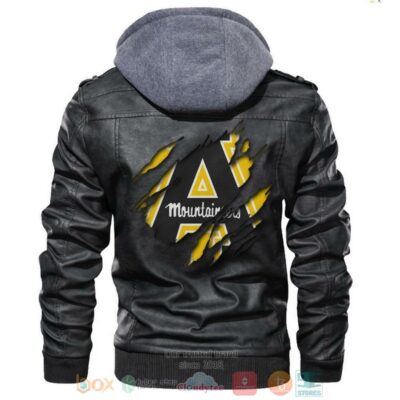 Appalachian State Mountaineers NCAA Leather Jacket LJ0329