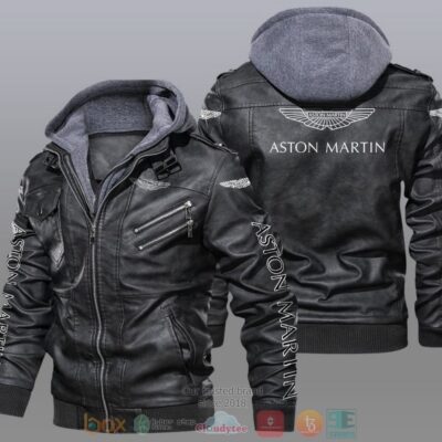 Aston Martin Car Motor Leather Jacket LJ0415