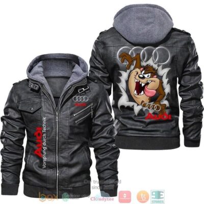 Audi Vorsprung durch Technik Tasmania Leather Jacket LJ0445