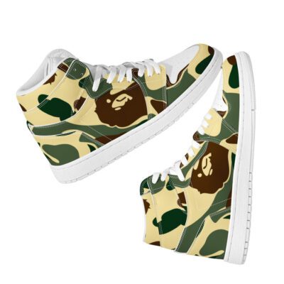 BAPE Sneaker Air Jordan 1 Custom Sneakers For Fans 3