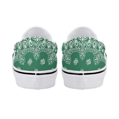 Bandana Slip-On Shoes Low Top Sneaker For Fans 2 Bandana Slip On Shoes Low Top Sneaker For Fans 2