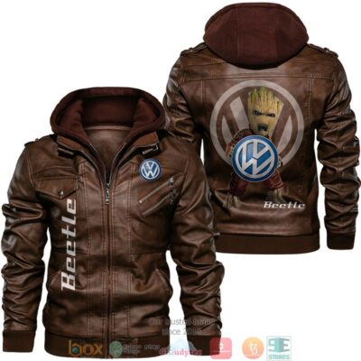 Beetle Baby Groot Leather Jacket LJ0504 1