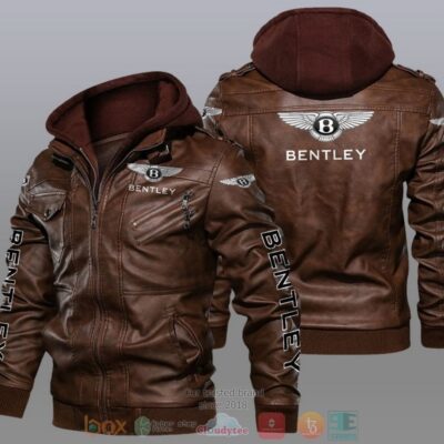 Bentley Car Motor Leather Jacket LJ0514 1