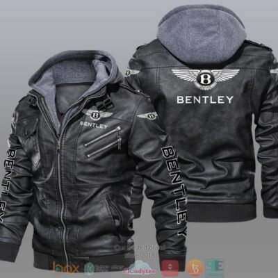 Bentley Car brand Leather Jacket LJ0513