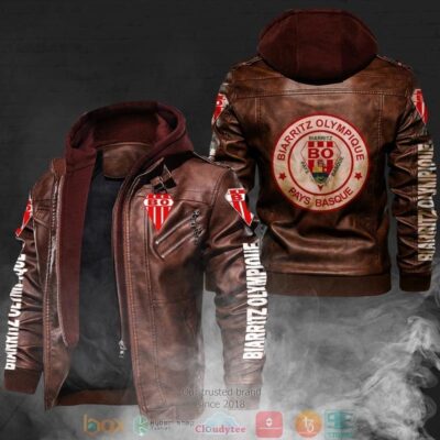 Biarritz Olympique Leather Jacket LJ0523