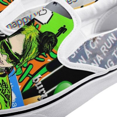 Billie Eilish Slip On Shoes Low Top Sneaker For Fans 3