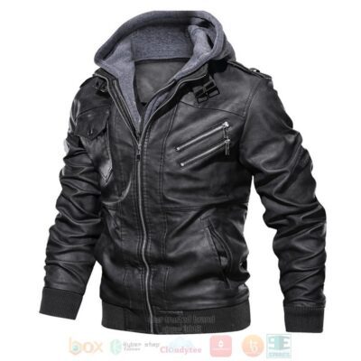 Binghamtom Bearcats NCAA Football Leather Jacket LJ0526 1