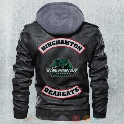Binghamtom Bearcats NCAA Football Leather Jacket LJ0526