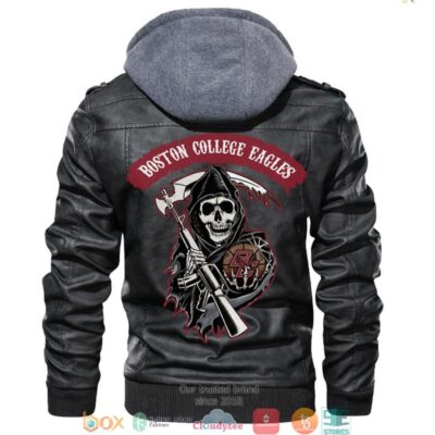 Boston College Eagles NCAA Basketball Sons Of Anarchy Leather Jacket LJ0580