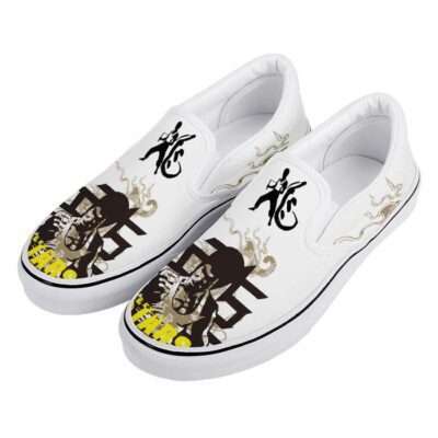 Bruce Lee Slip On Shoes Low Top Sneaker For Fans 1
