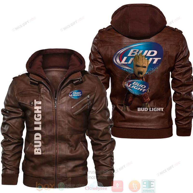Bud-Light-Groot-Leather-Jacket-LJ0624-1 Bud Light Groot Leather Jacket LJ0624 1