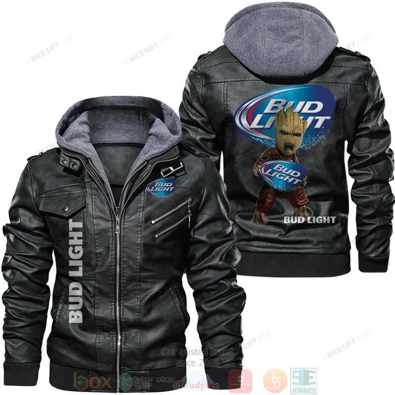 Bud-Light-Groot-Leather-Jacket-LJ0624 Bud Light Groot Leather Jacket LJ0624