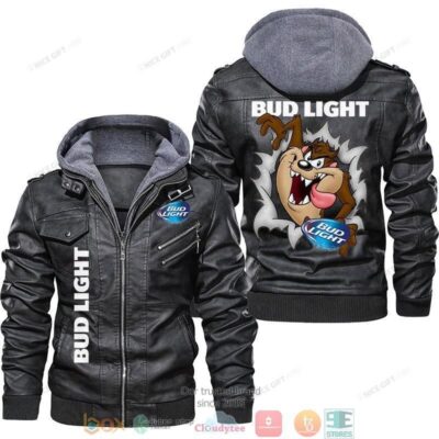 Bud Light Tasmania Leather Jacket LJ0625