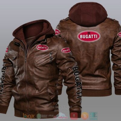 Bugatti Car Motor Leather Jacket LJ0653 1 Bugatti Car Motor Leather Jacket LJ0653 1