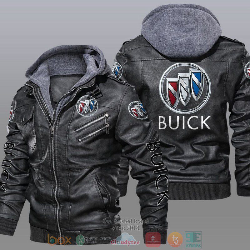 Buick-Car-Motor-Leather-Jacket-LJ0656 Buick Car Motor Leather Jacket LJ0656