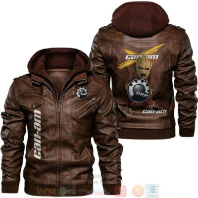 Can-Am BRP Groot Leather Jacket LJ0718 1 Can Am BRP Groot Leather Jacket LJ0718 1