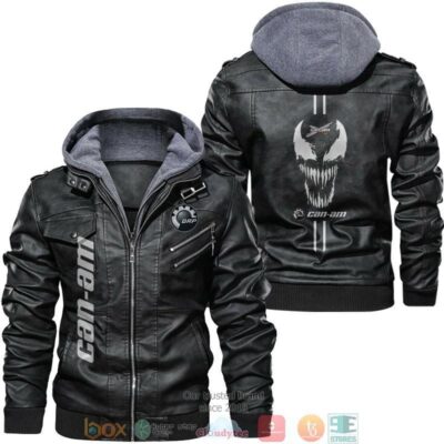 Can Am Venom Leather Jacket LJ0717 1 Can Am Venom Leather Jacket LJ0717 1