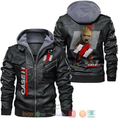 Case IH Agriculture Baby Groot Hug Leather Jacket LJ0752