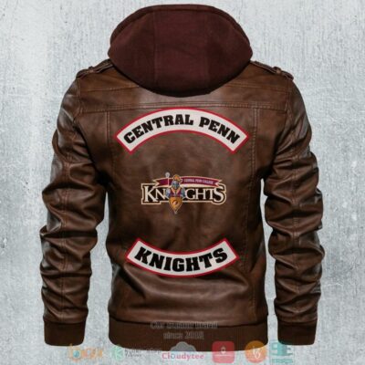 Central Penn Knight NCAA Football Leather Jacket LJ0789
