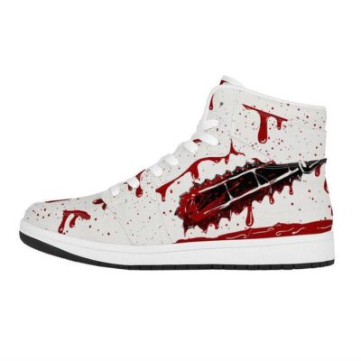 Chainsaw Sneaker Air Jordan 1 Custom Sneakers For Fans