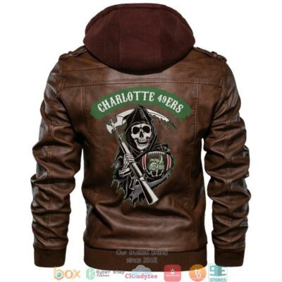 Charlotte 49Ers NCAA Football Sons Of Anarchy Leather Jacket LJ0798