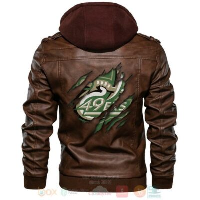 Charlotte 49Ers NCAA Leather Jacket LJ0799