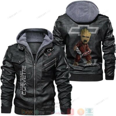 Chevrolet Corvette Groot Leather Jacket LJ0816