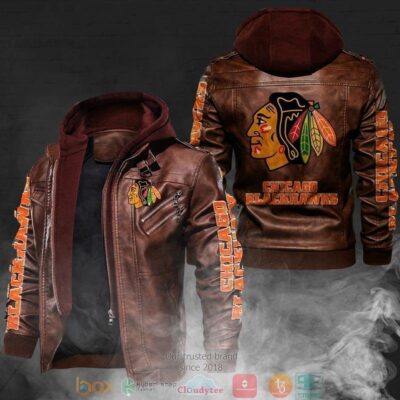 Chicago Blackhawks Leather Jacket LJ0845