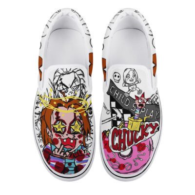 Chucky Slip-On Shoes Low Top Sneaker For Fans