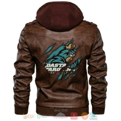 Coastal Carolina Chanticleers NCAA Leather Jacket LJ0931