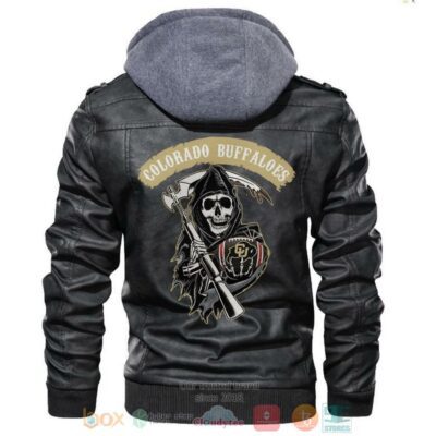 Colorado Buffaloes NCAA Football Sons Of Anarchy Leather Jacket LJ0946