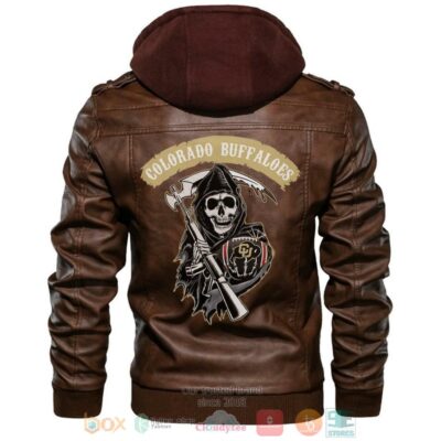 Colorado Buffaloes NCAA Football Sons Of Anarchy Leather Jacket LJ0947