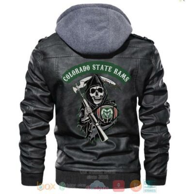 Colorado State Rams NCAA Football Sons Of Anarchy Leather Jacket LJ0957