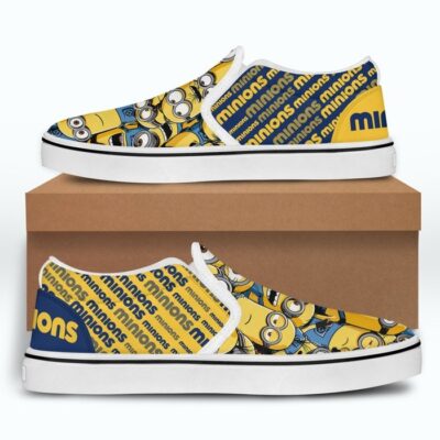 Cute Minions Patterns Yellow Blue Navy Disney Graphic Cartoon Unisex Slip On Low Top Canvas Shoes 3 Cute Minions Patterns Yellow Blue Navy Disney Graphic Cartoon Unisex Slip On Low Top Canvas Shoes 3
