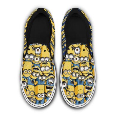 Cute Minions Patterns Yellow Blue Navy Disney Graphic Cartoon Unisex Slip On Low Top Canvas Shoes 5 Cute Minions Patterns Yellow Blue Navy Disney Graphic Cartoon Unisex Slip On Low Top Canvas Shoes 5