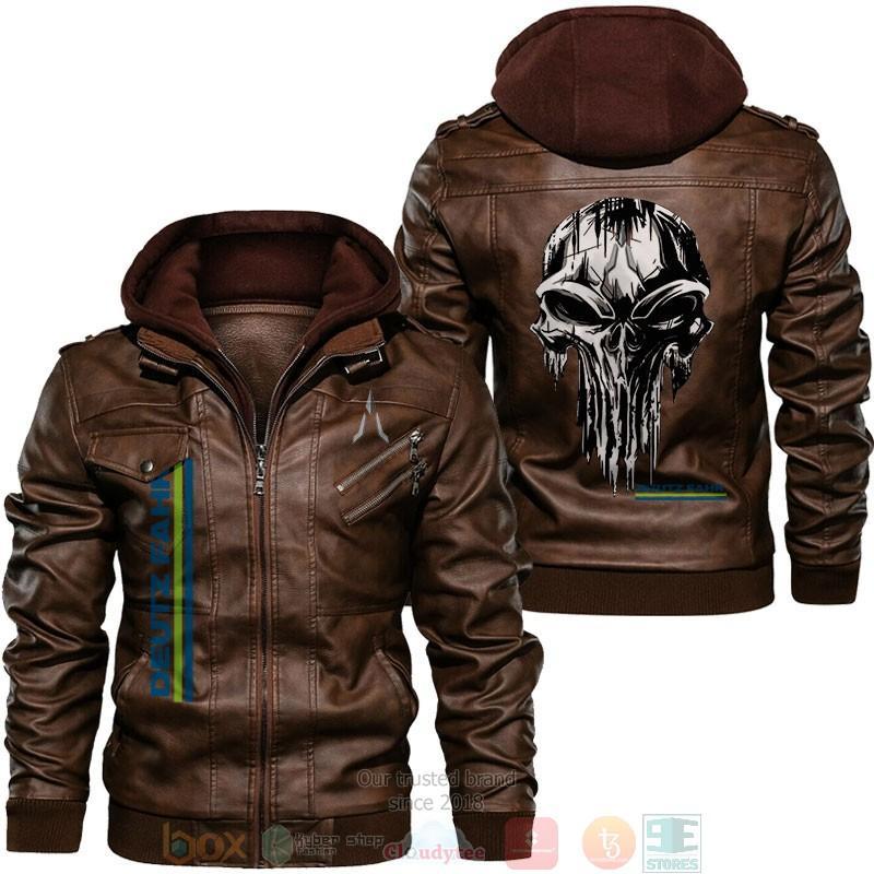 Deutz-Fahr The Punisher skull Leather Jacket LJ1054 – Let the colors ...