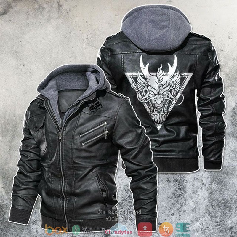 Dragon Satan Motorcycle Club Leather Jacket LJ1085 – Let the colors ...