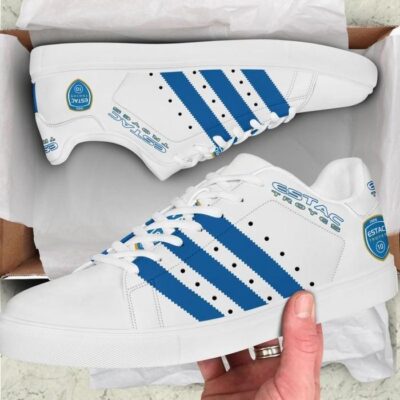 ESTAC Troyes Low Top Leather Stan Smith Shoes - White Sole SST1609