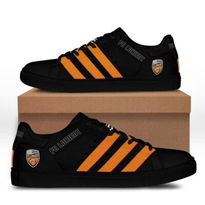 FC Lorient Low Top Leather Stan Smith Shoes - Black Sole SST1648 1 Tennis Shoes