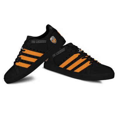 FC Lorient Low Top Leather Stan Smith Shoes - Black Sole SST1648 2 Sneaker For Fans - Black Sole
