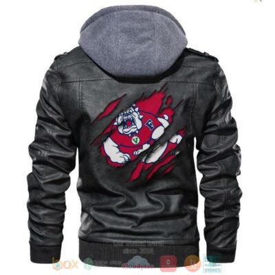 Fresno State Bulldogs NCAA Leather Jacket LJ1251