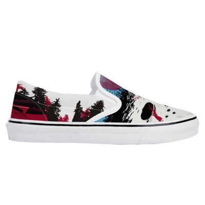 Friday The 13th Slip-On Shoes Low Top Sneaker For Fans 3 Friday The 13th Slip On Shoes Low Top Sneaker For Fans 3