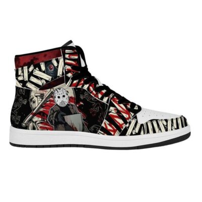Friday The 13th Sneaker Air Jordan 1 Custom Sneakers For Fans 1 1