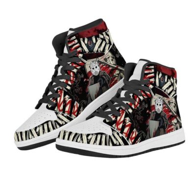 Friday The 13th Sneaker Air Jordan 1 Custom Sneakers For Fans 2 1